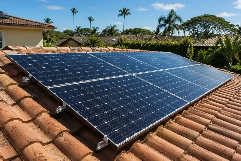 Installation de panneaux solaires à Bernay-Saint-Martin